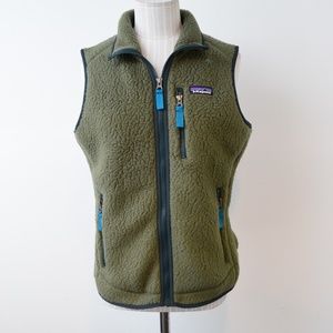 Patagonia Retro Pile Vest Green Fleece